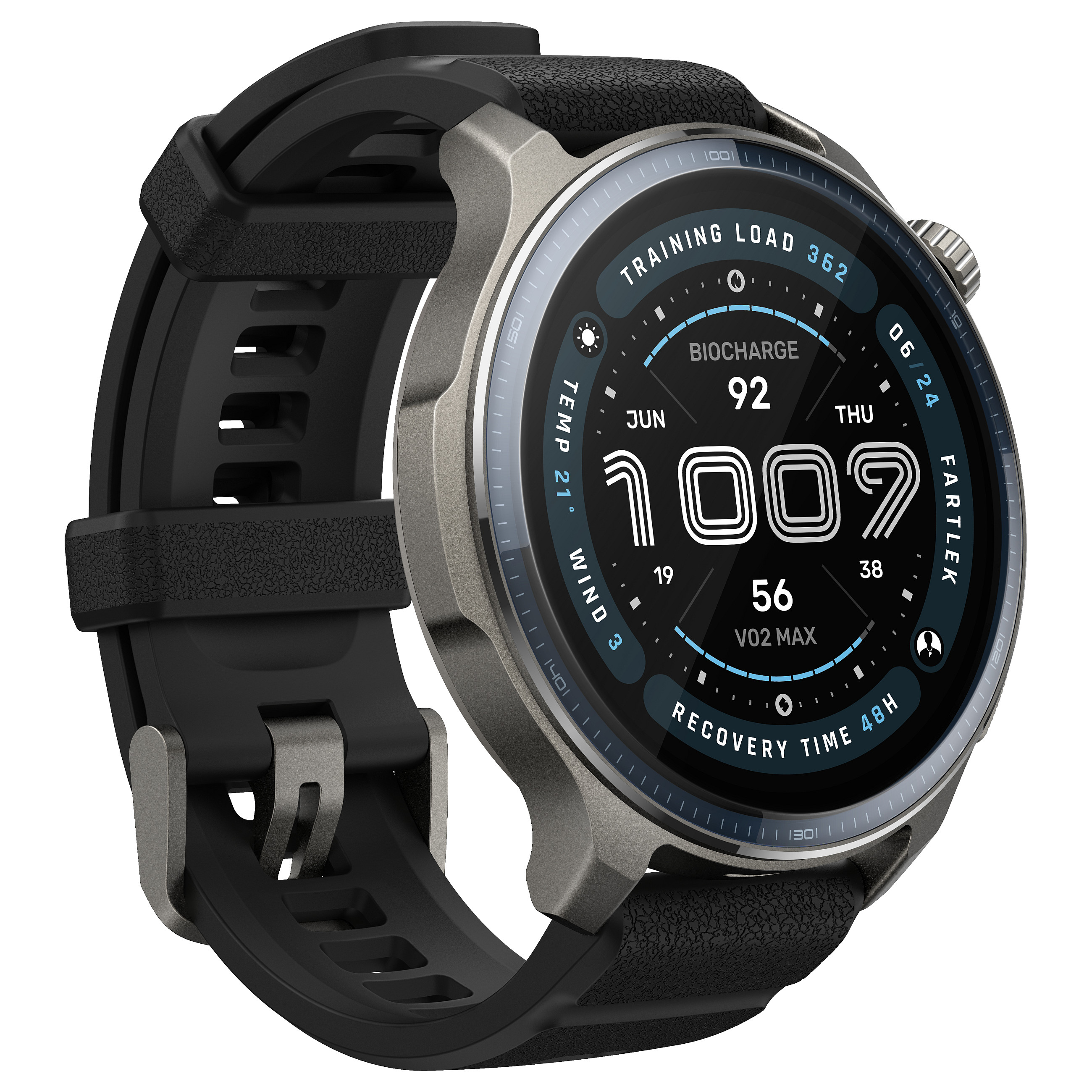 Orë e mençur Amazfit Balance 2 / 48mm / HYROX Mode - Zezë - 4