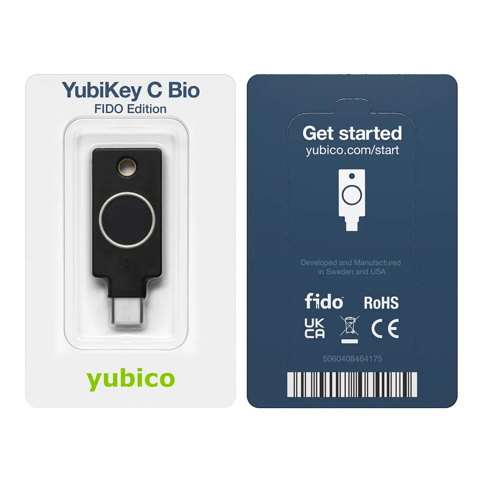 NFC YubiKey C Bio (FIDO Edition) - 11