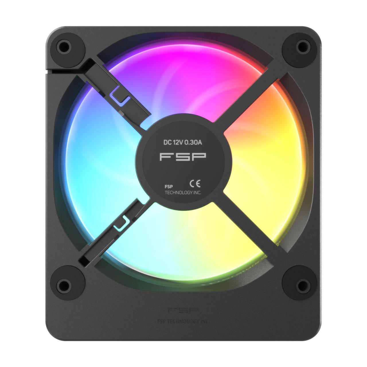 Ftohës për Kasë Fortron ZENFAN / 120mm / 1600 RPM / PWM – Zezë - 2