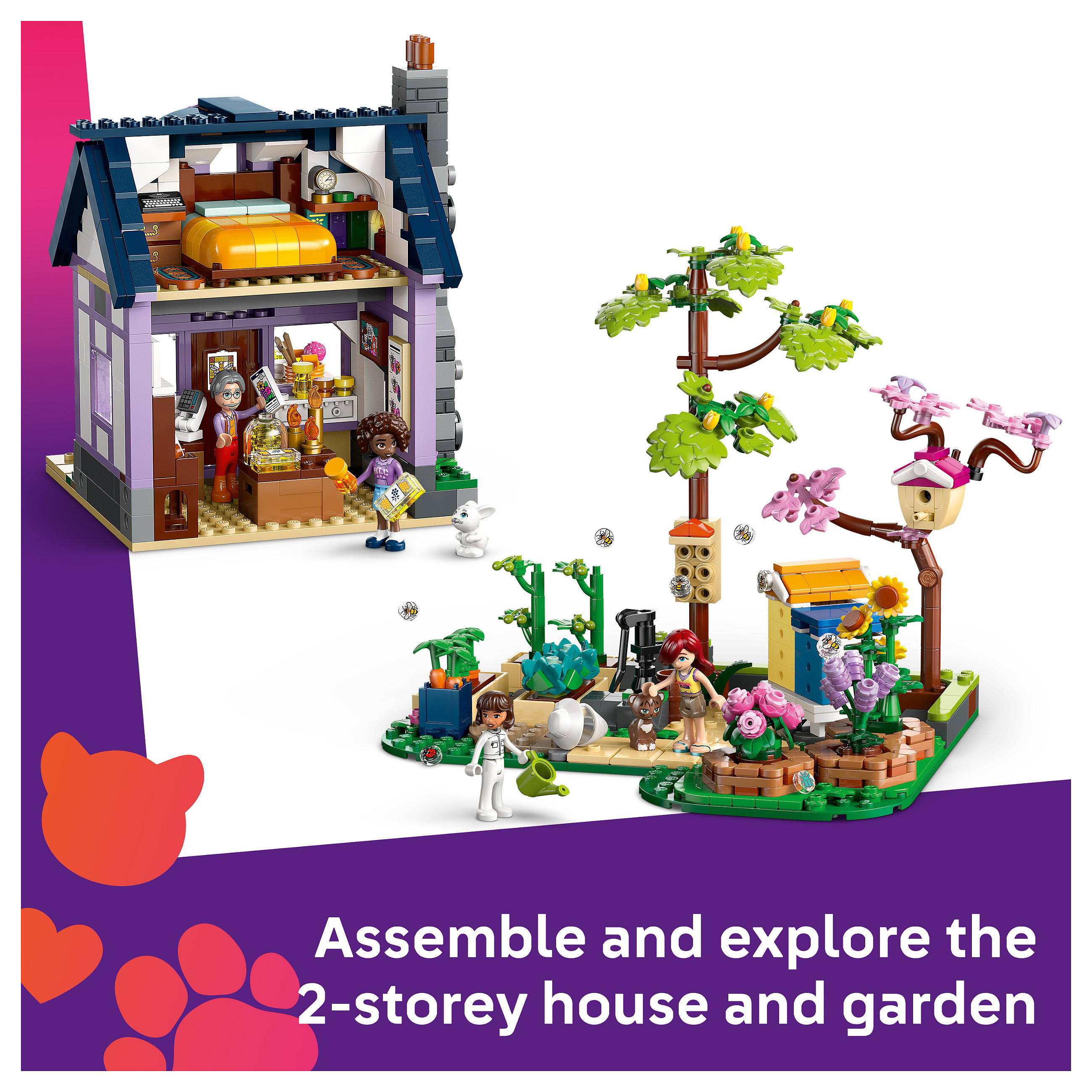LEGO 42669 Friends Beekeeper’s House and Flower Garden - 22