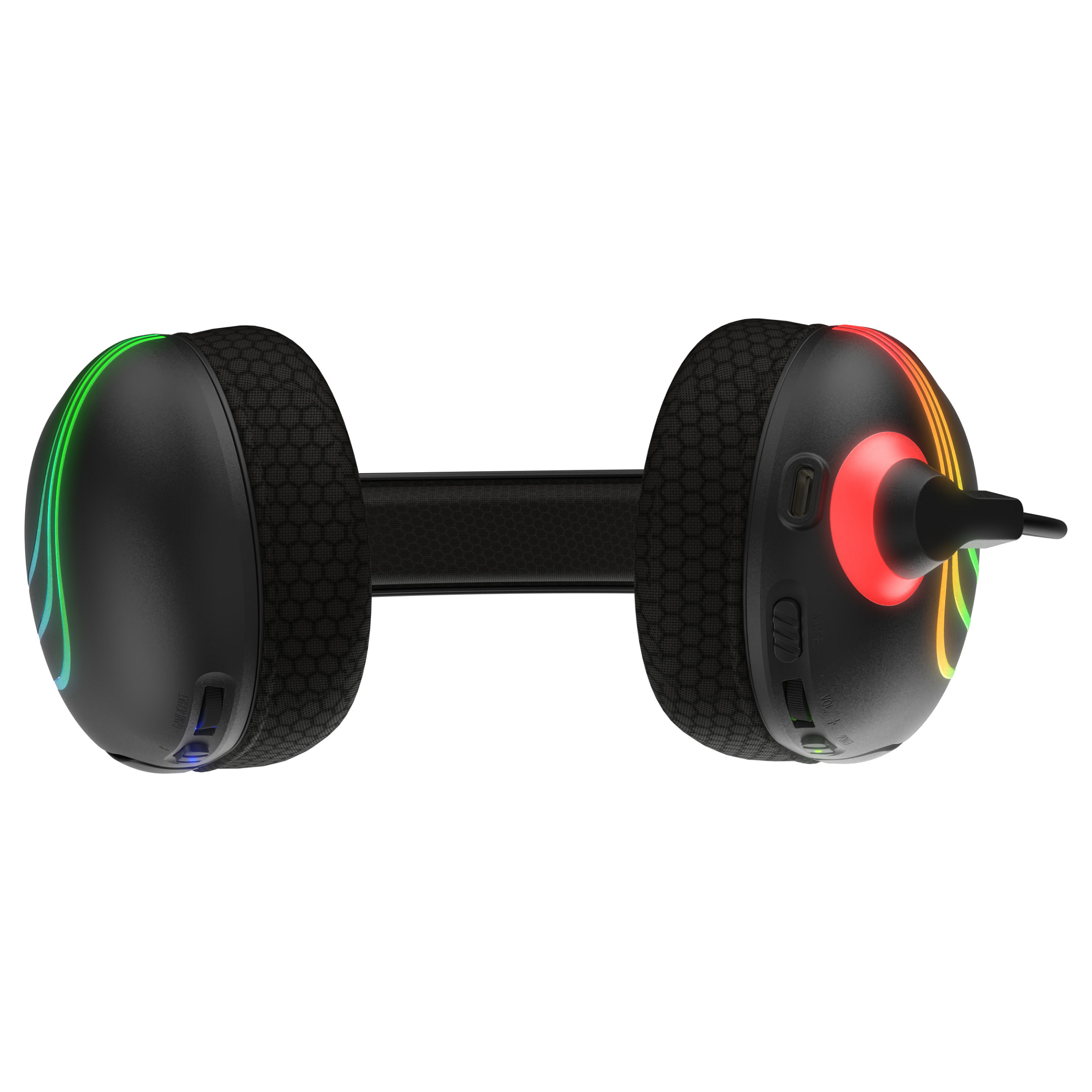 Kufje Gaming pa kabllo PDP Afterglow Wave – Zezë - 7