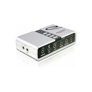 Kartelë e Jashtme e Zërit DeLOCK 61803, USB 2.0, 7.1 kanale, S/PDIF optik