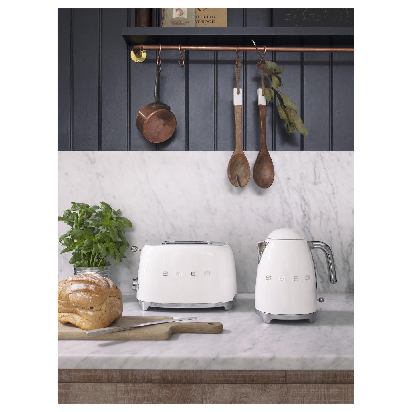 Çajnik Elektrik Smeg KLF03CREU, 1.7L, 2400W, 360° – Krem - 11