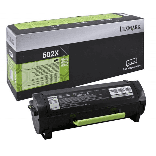 Toner Lexmark 502XE (50F2X0E) / 10,000 faqe – Zezë