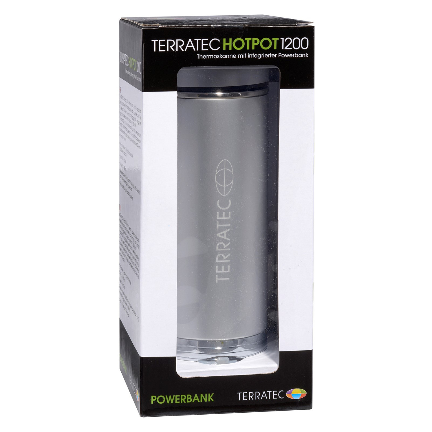 Powerbank Terratec HotPot 1200 / 1200mAh - Argjend - 4