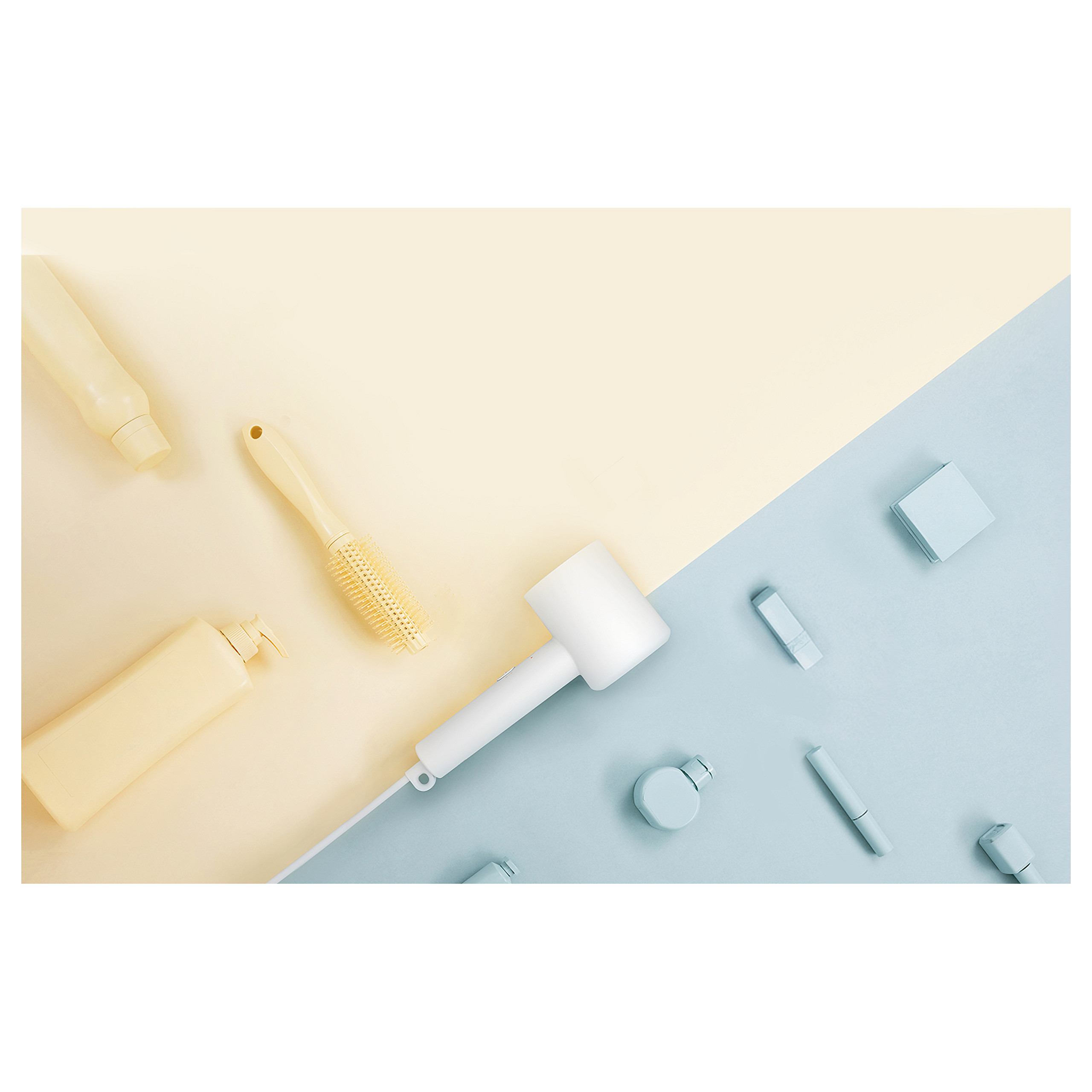 Tharëse për flokë Xiaomi Mi Ionic H300 / 1600W / Ionic 50M / 20m/s / 2 Shpejtësi / 2 Temperatura / Cool Shot – Bardhë - 2