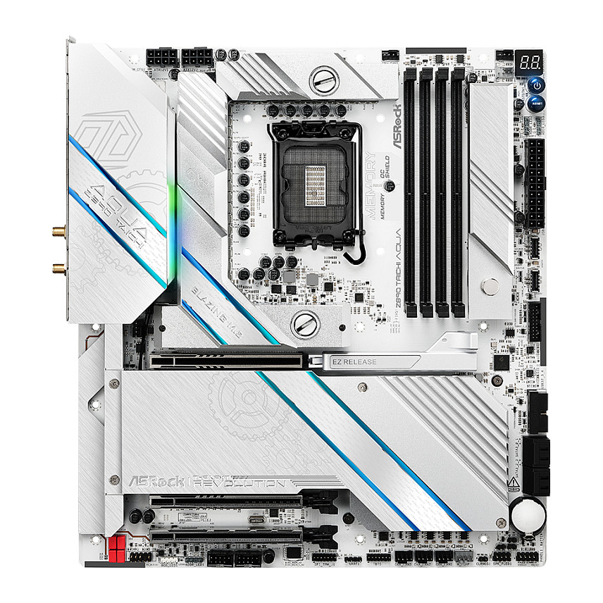 Pllakë Amë Z890 TAICHI AQUA 1851 ATX USB-C DDR5 - 2