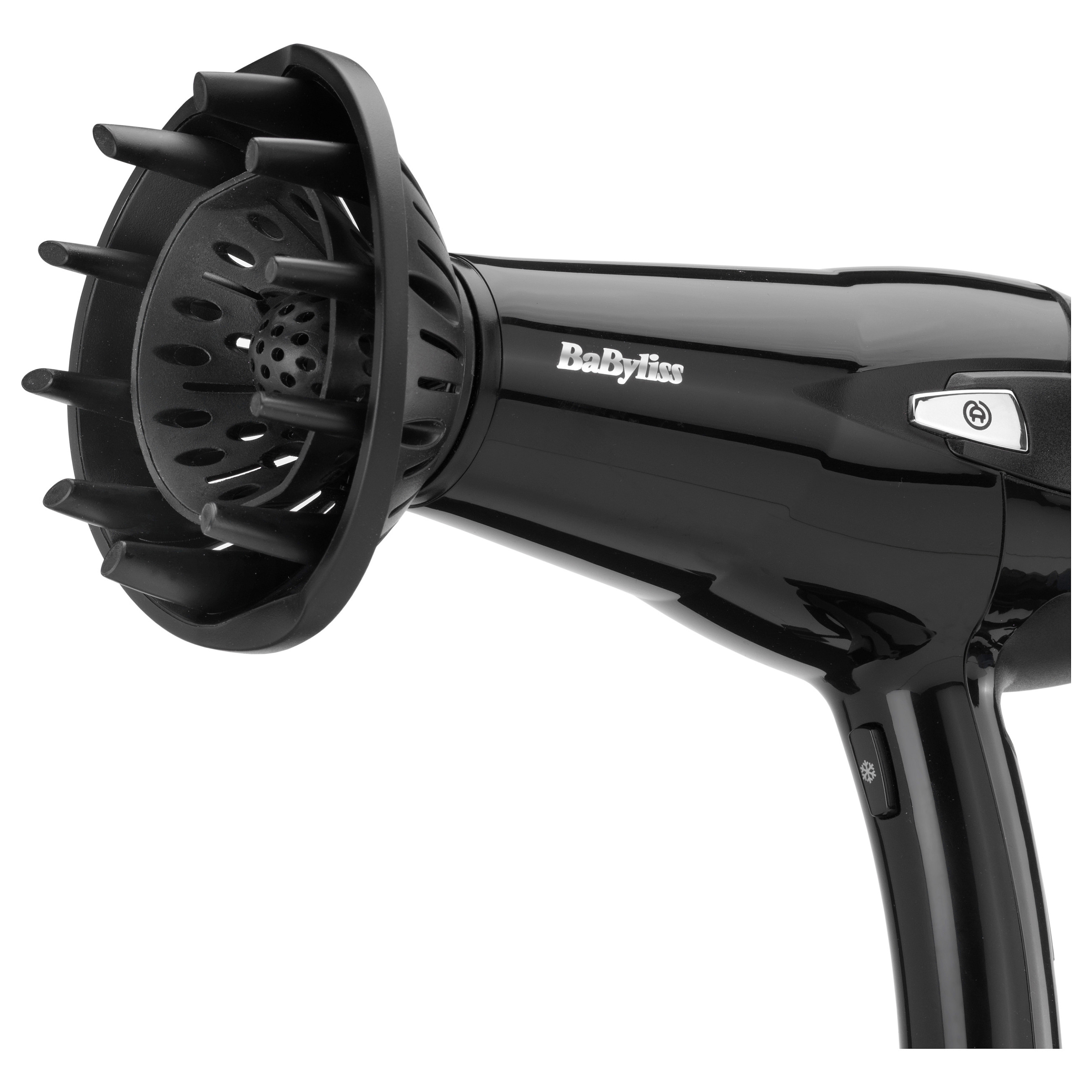 Tharëse për flokë BaByliss CordKeeper 2000 D374DE / 2000W / Ionic / Ceramic / 3 Temperatura / 2 Shpejtësi / Difuzor – Zezë - 5