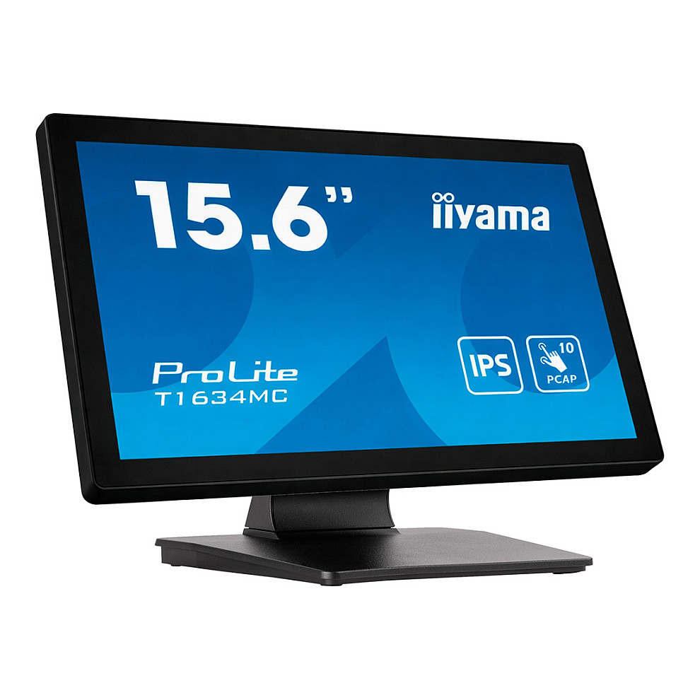 Monitor IIYAMA T1634MC-B1S / 15.6″ / FHD / Touch / 16:9 / HDMI + DP + VGA / IPS / E zezë - 11