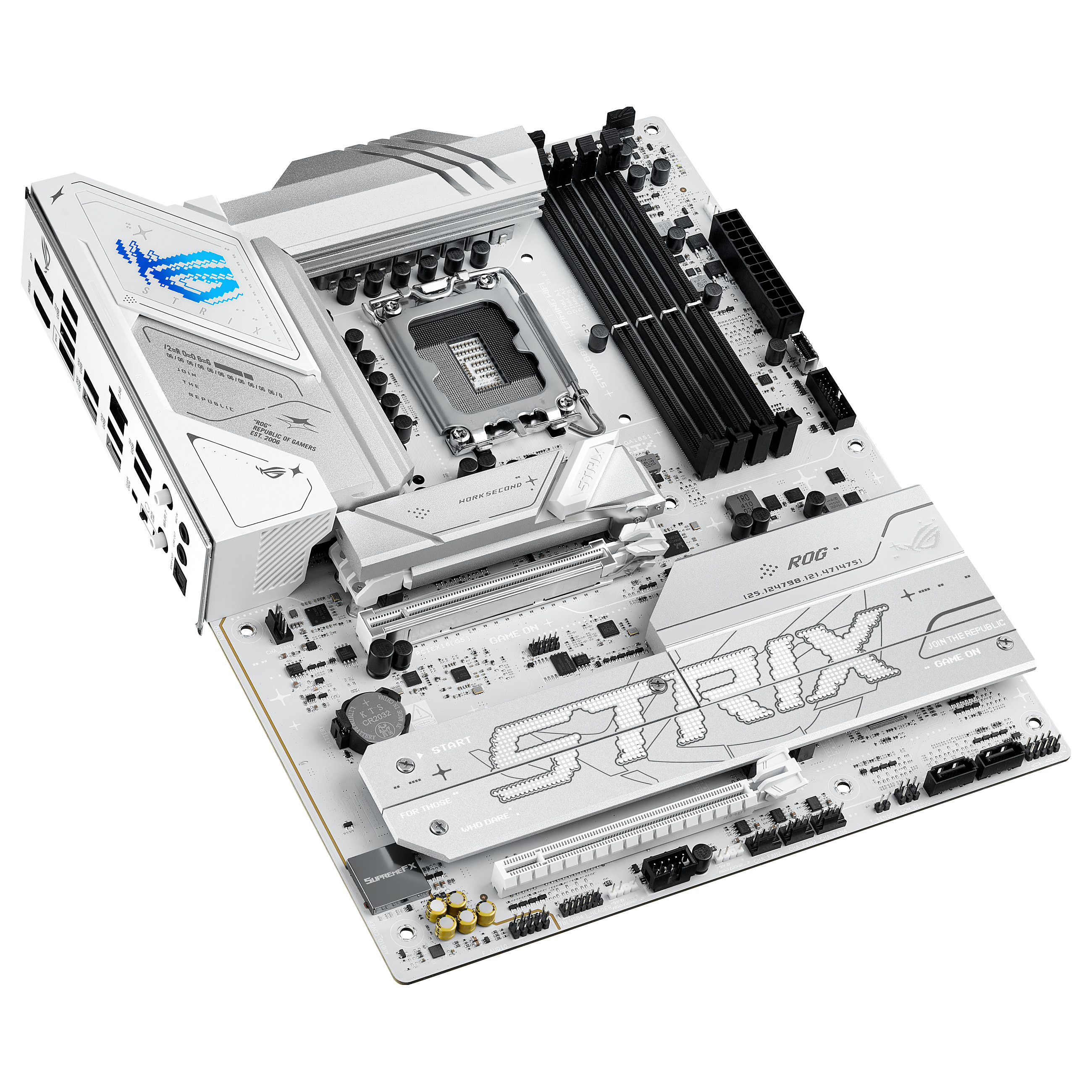 Pllakë Amë MB Intel LGA1851 ASUS ROG STRIX B860-A GAMING WIFI DDR5 - 8