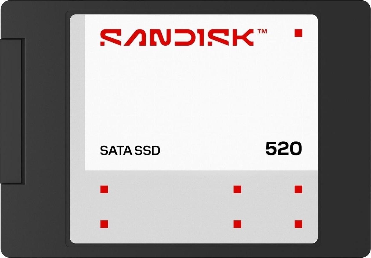SSD e Brendshme SanDisk 520, 1TB, 2.5", SATA 6Gb/s - Zezë/Bardhë