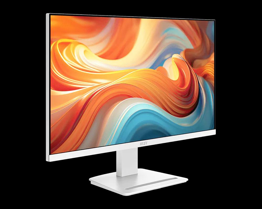 Monitor MSI Pro MP273QW / 27″ / QHD IPS / 144 Hz / 4 ms / DP 1.2a + HDMI 2.0b - Bardhë - 3