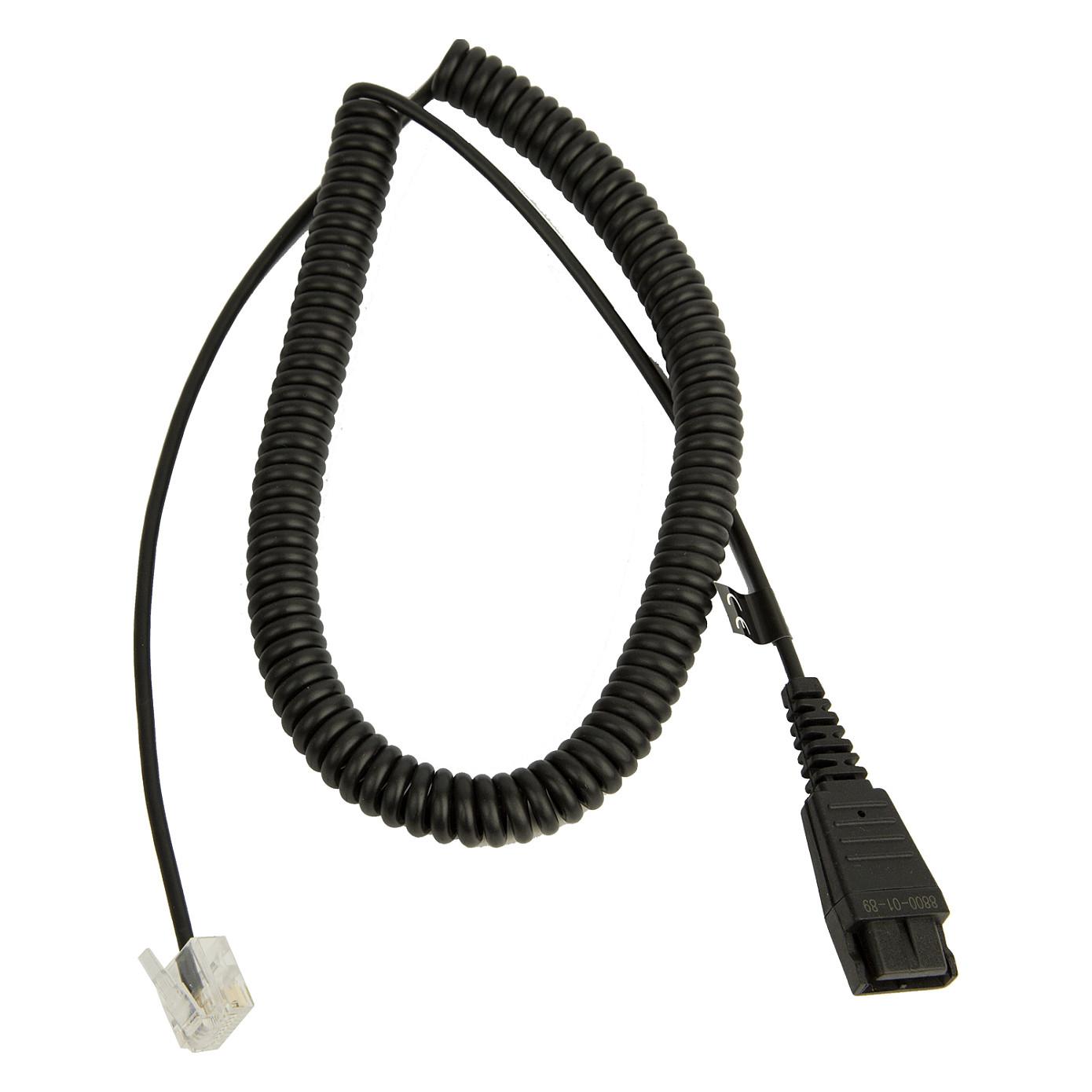 Kabllo për kufje Jabra LINK Siemens OpenStage, 8800-01-89 - Zezë - 1