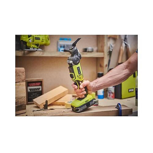 Vegël Multifunksionale Osciluese Ryobi R18MT-0, 18V, 3.2° - Gjelbër/Zezë - 11