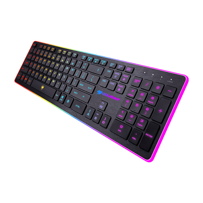Tastierë Gaming me kabllo COUGAR Vantar / CH Layout -Zezë - 6