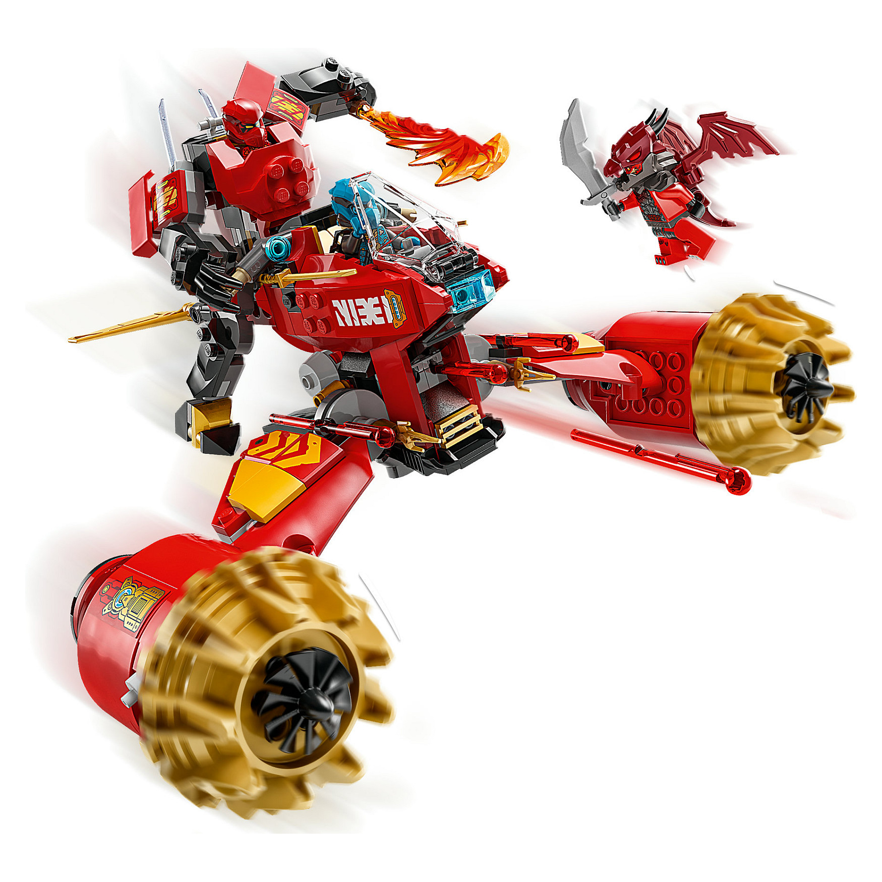 Lego Ninjago  71830 / Kai’s Storm Rider Mech - 27