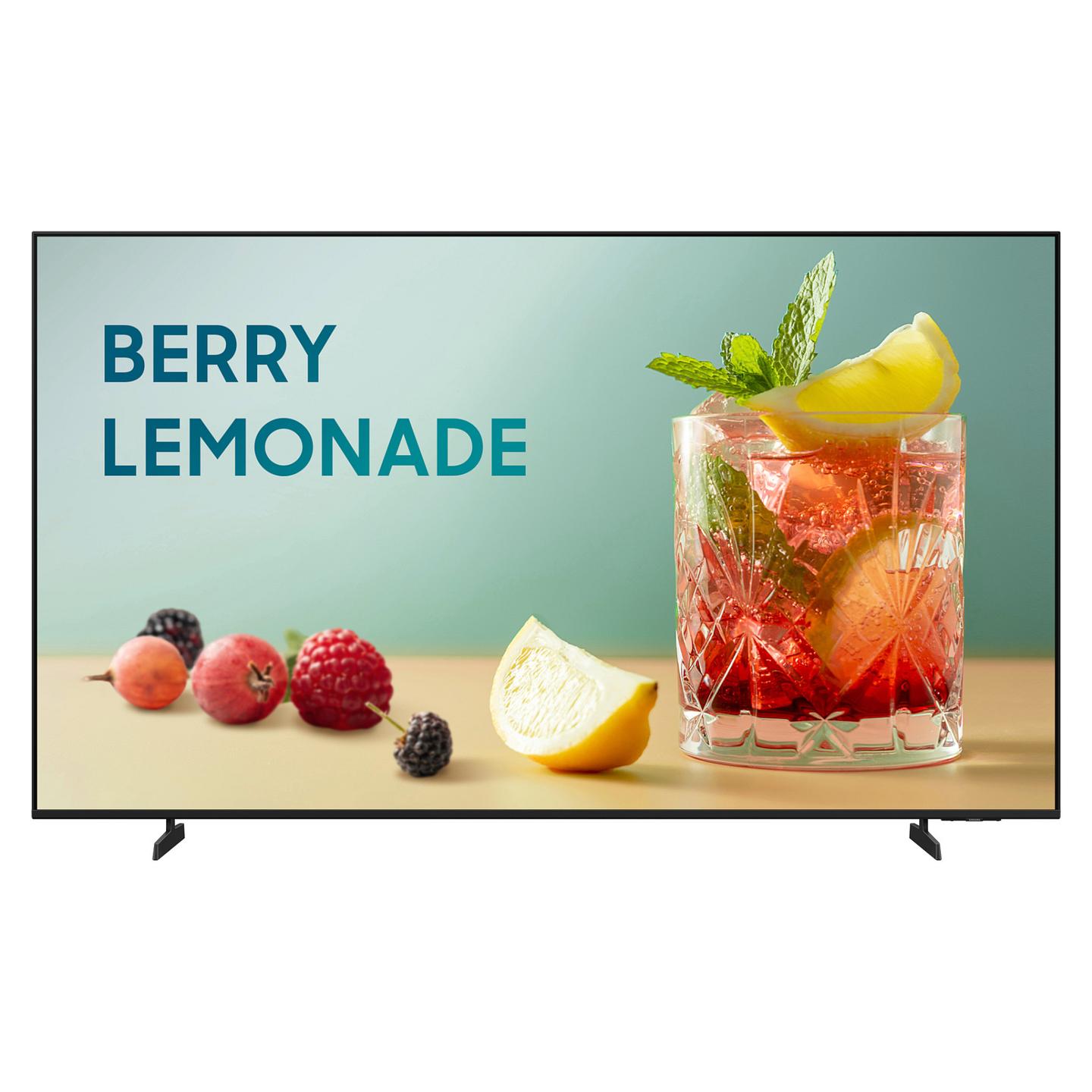 Digital Signage Samsung BE85FX-H, 84.5", 4K UHD, Edge LED, 60Hz, 3× HDMI, USB-A, RJ45 - Zezë