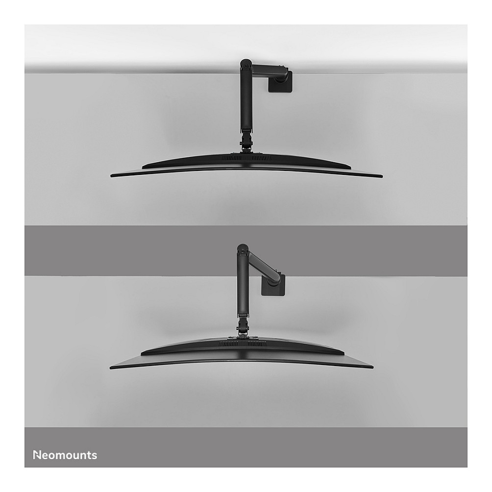 Mbajtëse për Monitor Neomounts DS70PLUS-450BL1 mbajtëse tavoline e lëvizshme për ekrane të përkulura ultra të gjera 17-49" - E zezë - 6