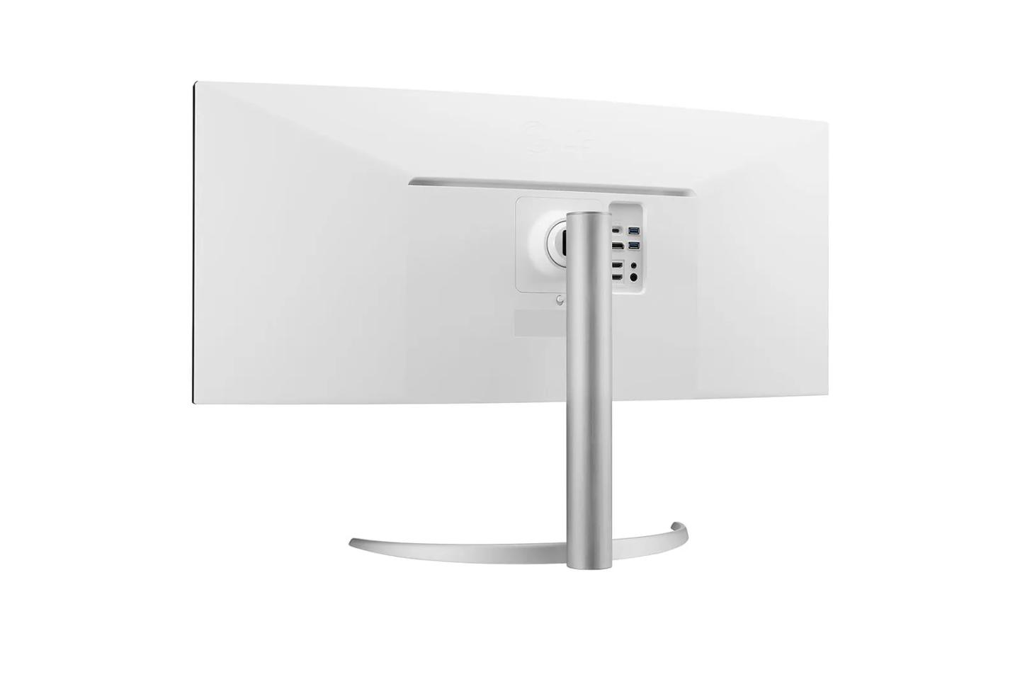 Monitor LG UltraWide 38BQ85C-W, 37.5", UWQHD+ IPS Curved, 75Hz, 5ms, 2x HDMI+DP+USB-C+USB - Bardhë/Argjend - 4