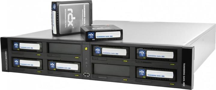 Furnizues Energjie Redundant Tandberg Data RDX QuikStation 8 RM / RPS / 100–240V AC - Metallic - 1