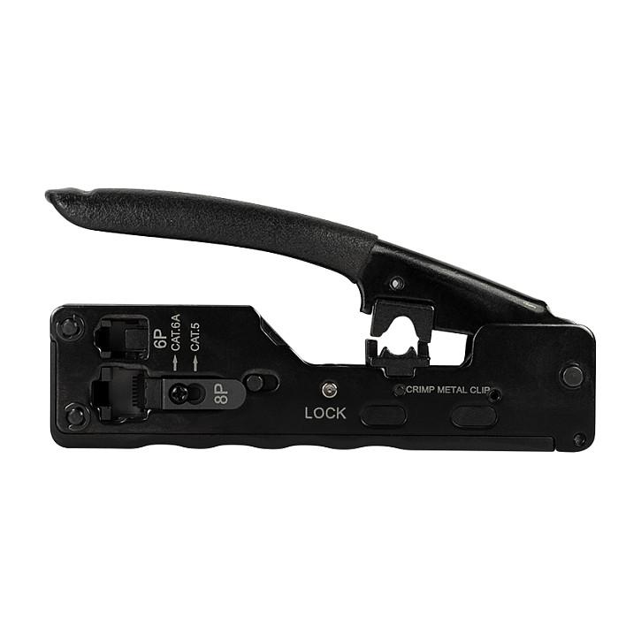 Pincë Krimpuese LogiLink WZ0025, Cat5e, Cat6, Cat6A, Cat7, RJ45, RJ11, RJ12 - Zezë - 2