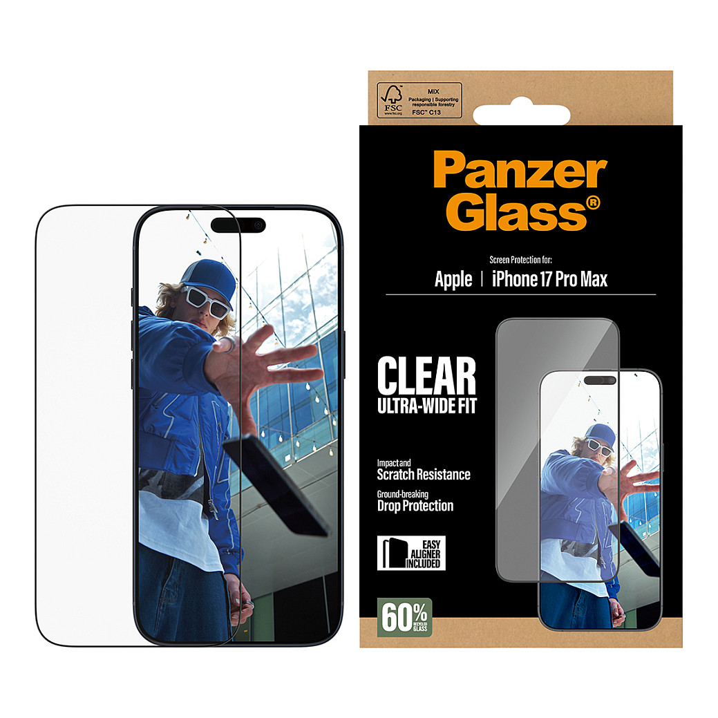 PanzerGlass Screen Protector for iPhone 17 Pro Max / UWF - 2