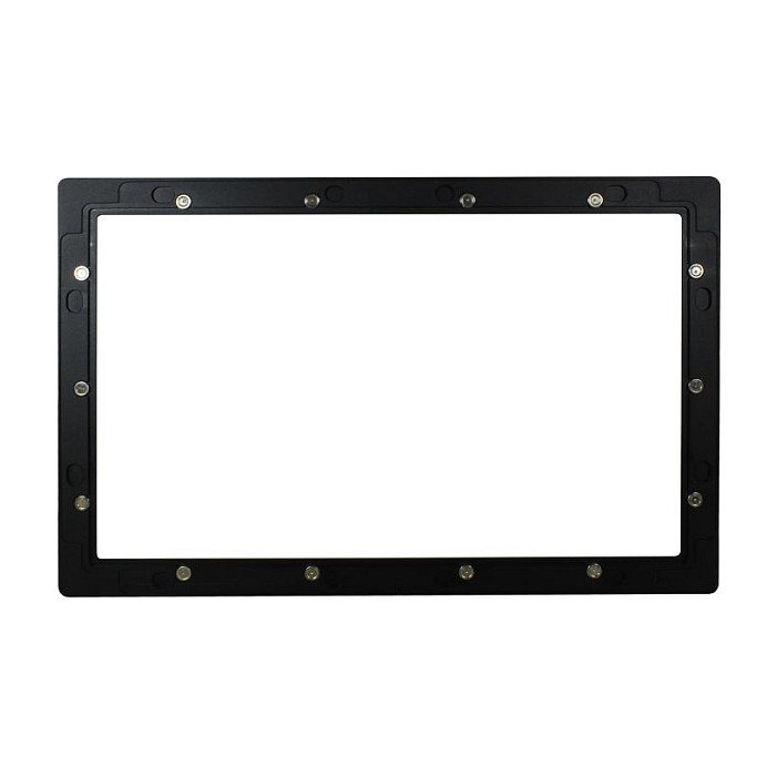 ALLNET 18 Inch Touch Display Tablet Black Narrow Bezel – Slim Mounting Frame Cover for Wall Installation - 2