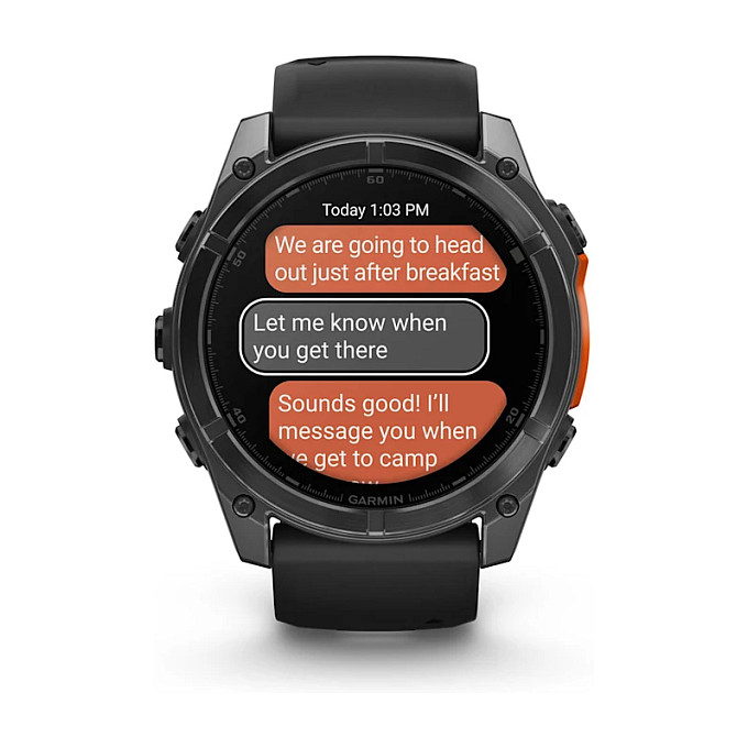 Orë e Mençur Garmin fēnix 8 51mm AMOLED / AMOLED 1.4" / GPS / 32GB / Bluetooth / Sportive / Monitorim Shëndeti - E Zezë - 11