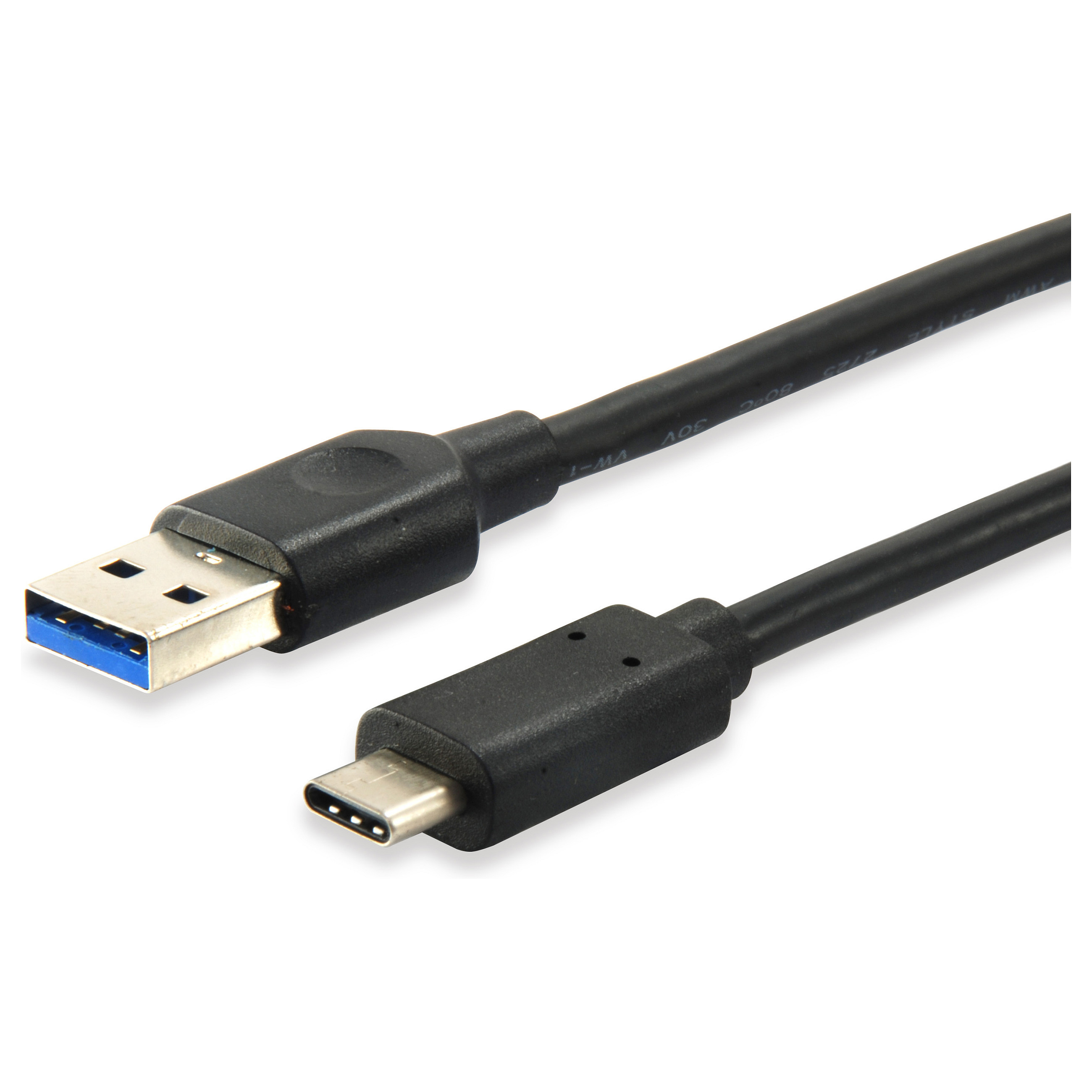 Kabllo USB Equip A 3.2 to C St/St / 0.50m 3A/20V - Zezë - 1