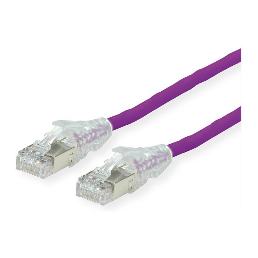 Kabllo për Rrjet DÄTWYLER 21.05.0576 / Cat 6A / S/FTP / RJ-45 / 1.2 GHz / 7.5m - Vjollcë - 1