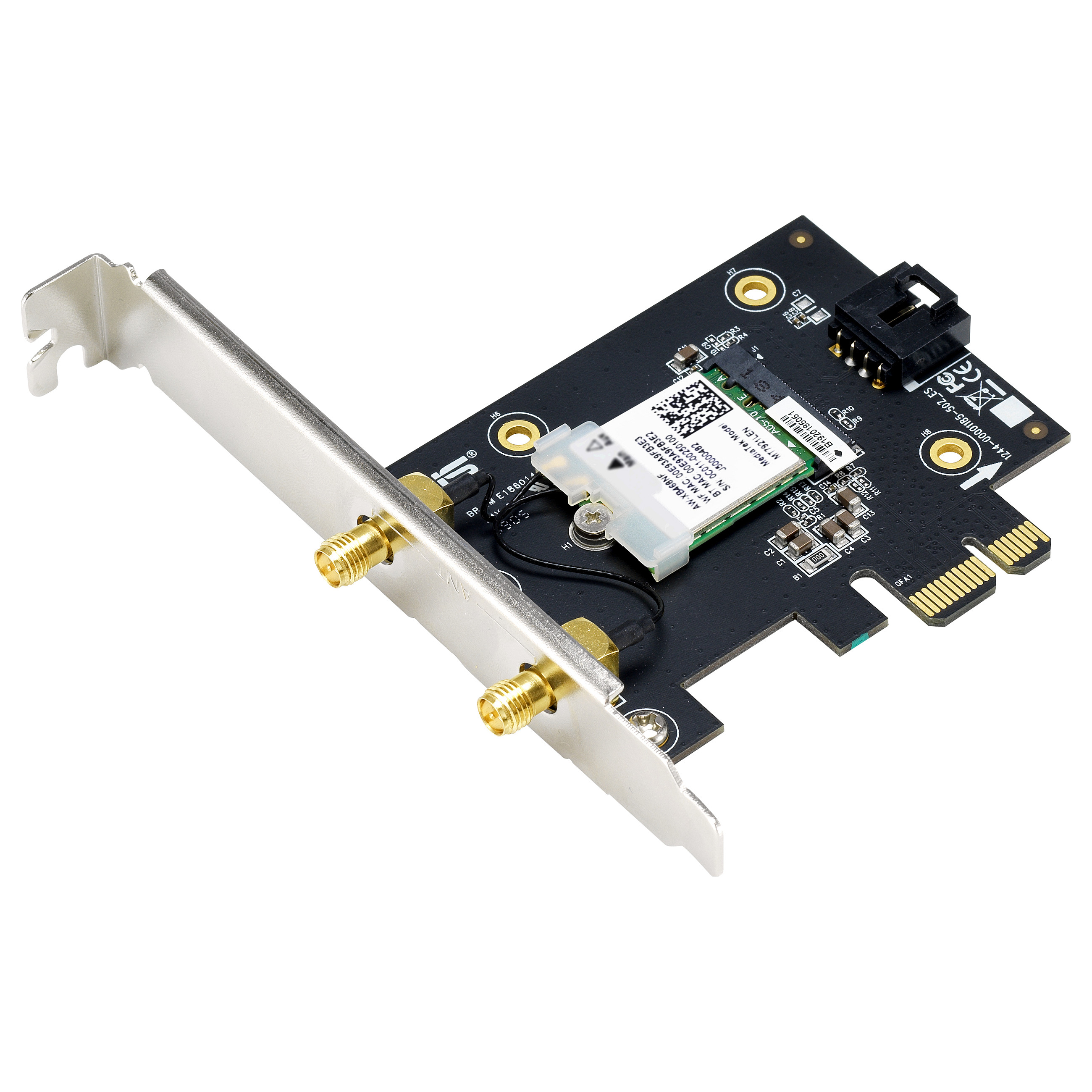 Kartë Rrjeti ASUS PCE-AX1800 / Wi-Fi 6 / PCIe - 3