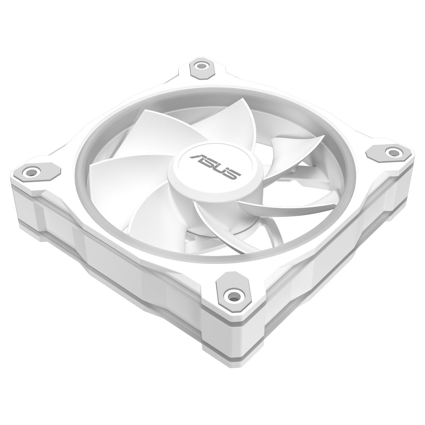 Ftohës për Kasë 120mm ASUS Prime MR120 ARGB Reverse 3-Pack – Bardhë - 17