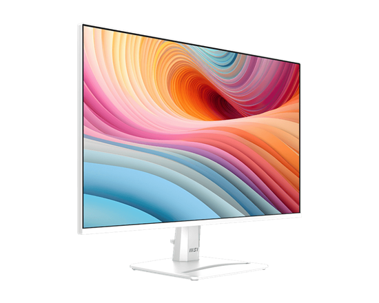 Monitor MSI Pro MP275W E2 / 27"/  Full HD IPS / 120Hz / 4ms / HDMI+VGA+DP - Bardhë - 3