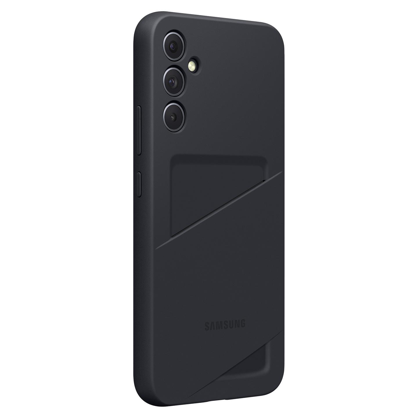 Case për Telefon Samsung Galaxy A54 5G Card Slot Case - Zezë - 2