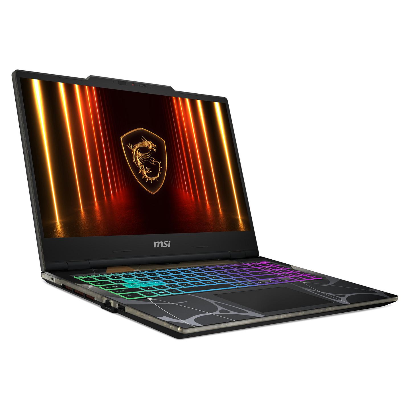 Laptop Gaming MSI Cyborg 15 B2RWFKG-010FR, Core 7 240H, 16GB DDR5, 512GB, 15.6" FHD IPS 144Hz, RTX 5060 8GB - Zezë - 3