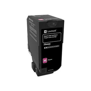 Toner Lexmark 84C2HM0, 16 000 faqe, Return Program, për CX725de, CX725dhe, CX725dthe - Rozë