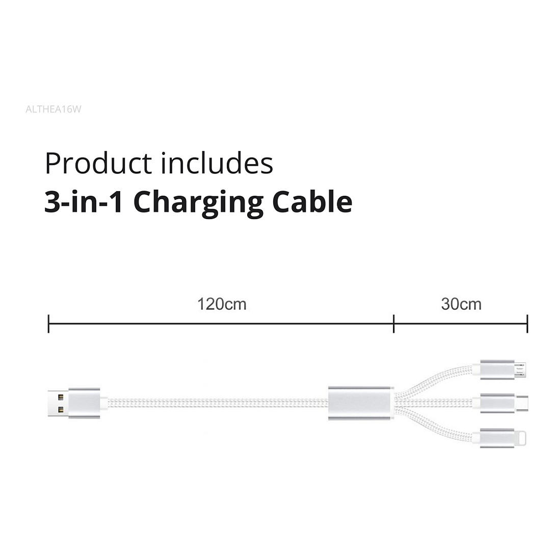 Adapter  Conceptronic 2-Port GaN Charger 3-in-1 / 33W / PD 3.0 / PPS – Bardhë - 12