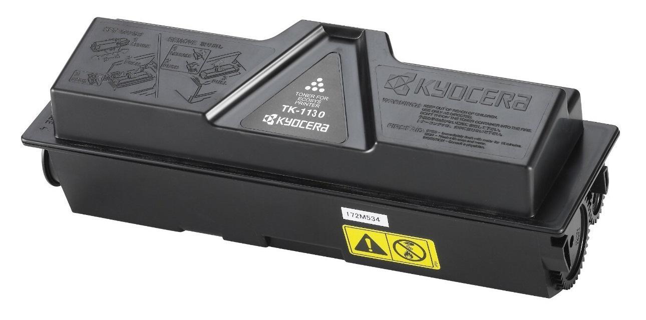 Toner Kyocera TK-1130 / 1T02MJ0NLC / 3.000 faqe – Zezë - 1