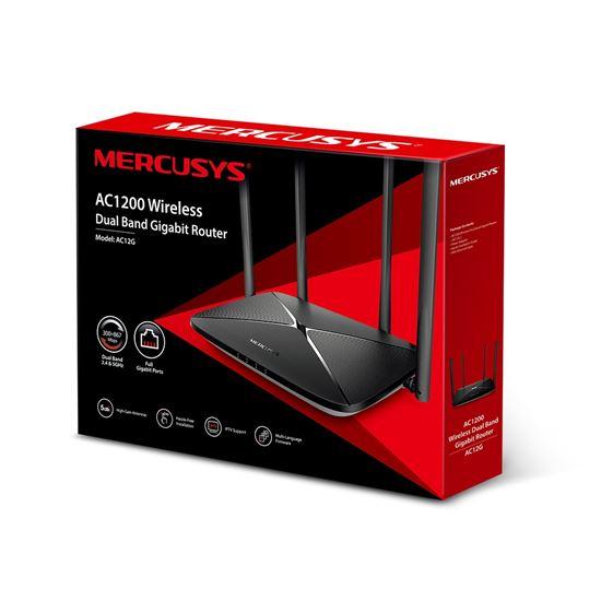 Ruter Mercusys MR30G / AC1200 Wi-Fi 5 / 4 Antena / 1x Gigabit WAN / 3x Gigabit LAN - Zezë - 3