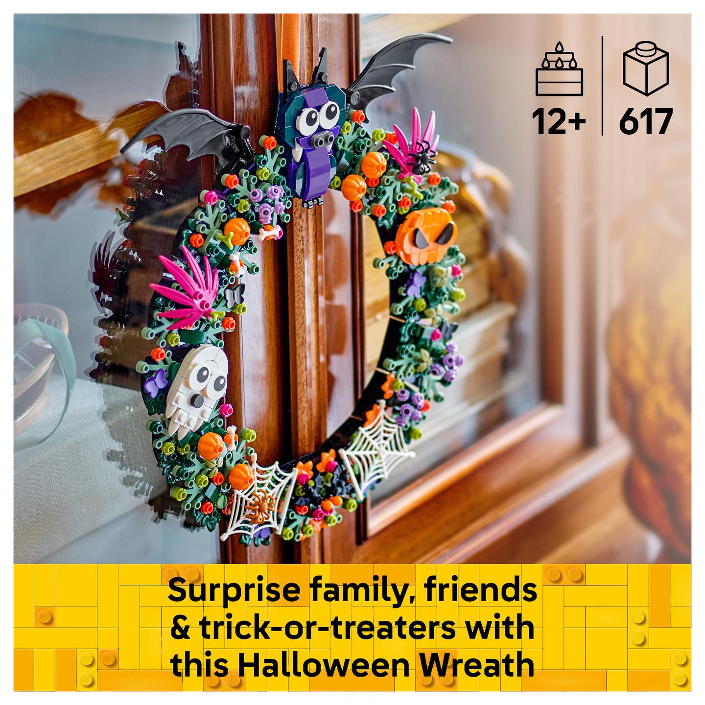 LEGO Iconic Halloween Wreath - 19