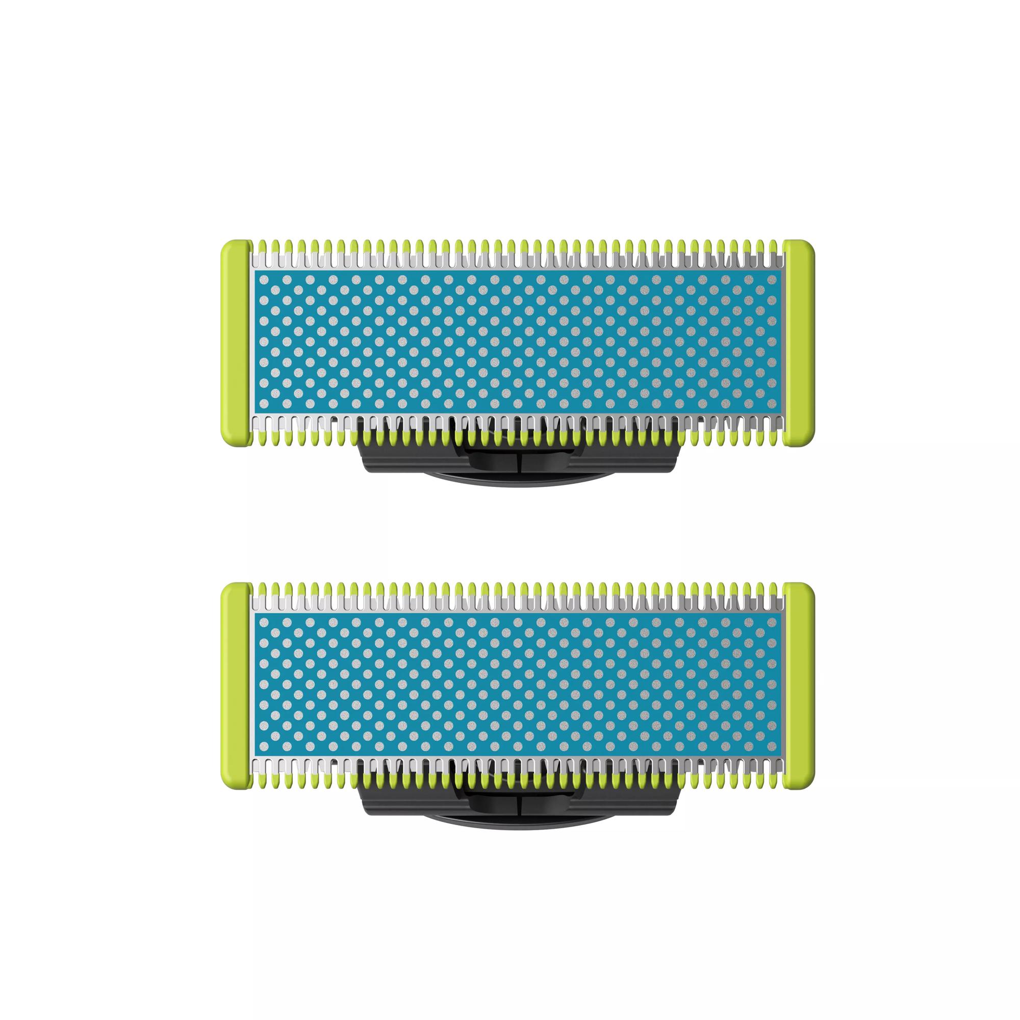 Koka zëvendësuese për makinë rroje Philips OneBlade QP225/50 /2 copë – Blu/Jes­hile