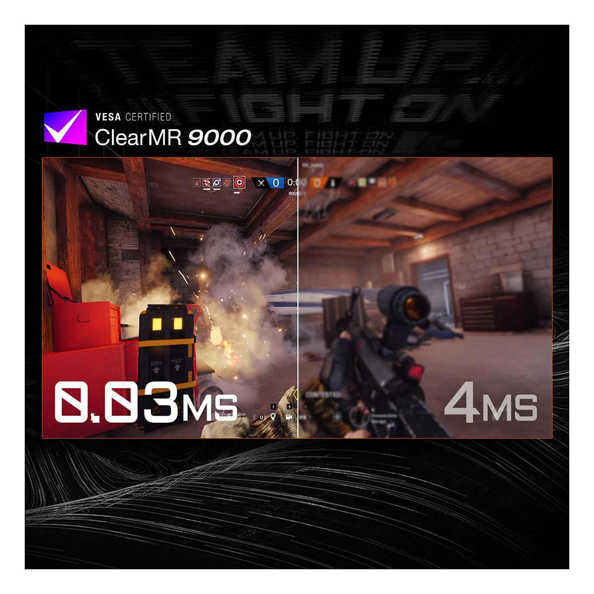 Monitor Gaming Gigabyte Aorus FO32U / 31.5" / 4K Ultra HD OLED / 165 Hz / 0.03 ms / HDMI+USB+DP - Zezë - 11