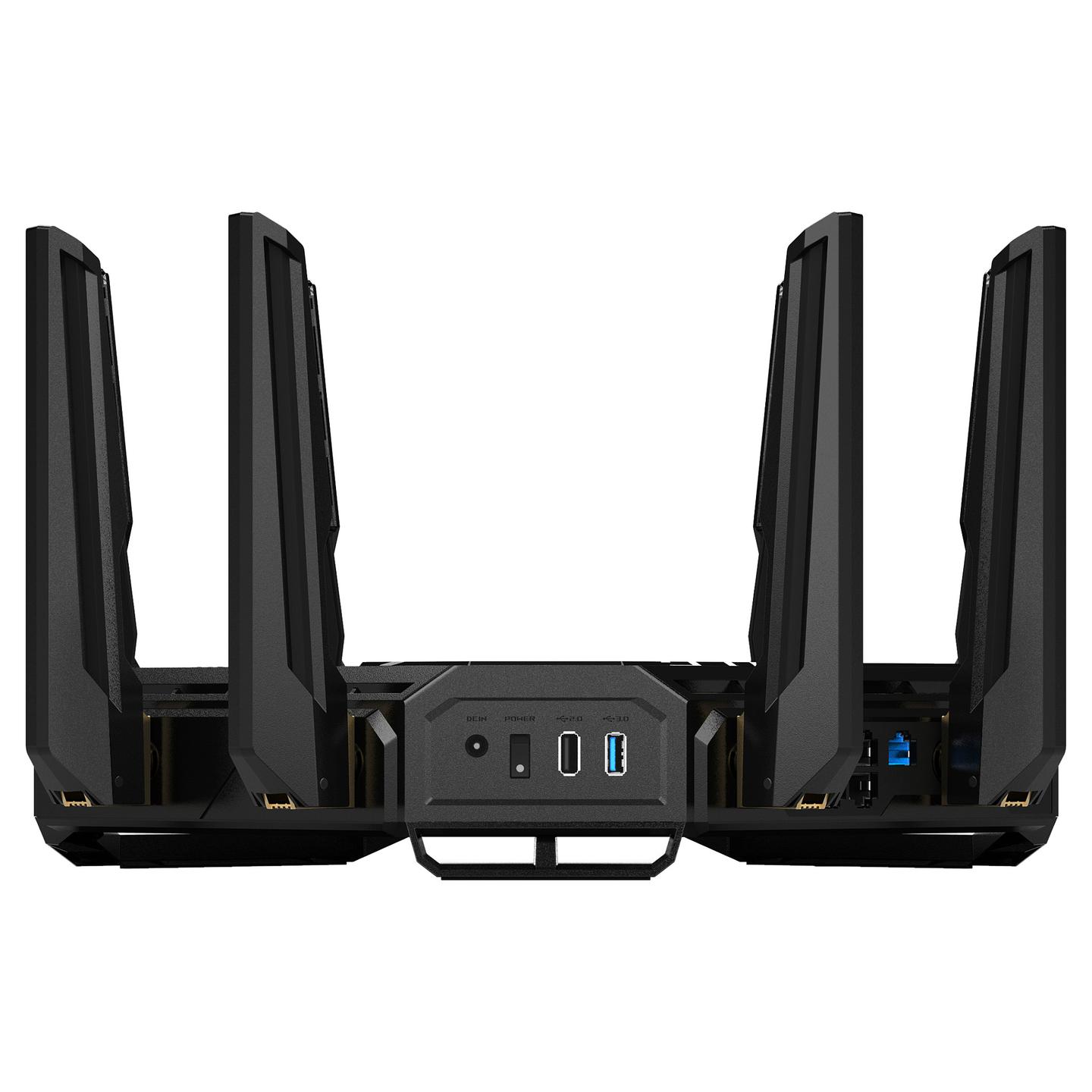Ruter Gaming ASUS ROG Rapture GT-BE98, Wi-Fi 7 BE25000, Quad-Band, deri në 25000Mbps, 10GbE + 2.5GbE – Zezë - 7
