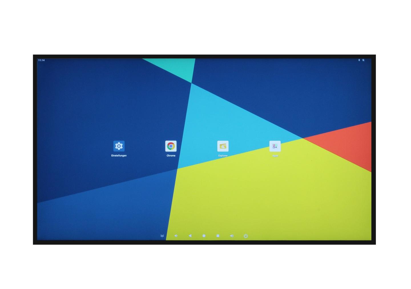 Interaktiv (Smart Board) ALLNET Sunlight Wall 320, 32", Full HD IPS, Touch, 8GB, 64GB, USB-C, 3× USB-A, RJ45 - Zezë