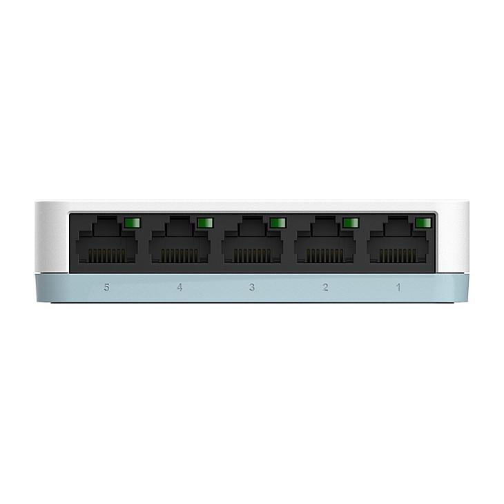 Switch D-Link DGS-1005D/E, 5× Gigabit Ethernet RJ45, Unmanaged, 10Gbps - Bardhë - 4