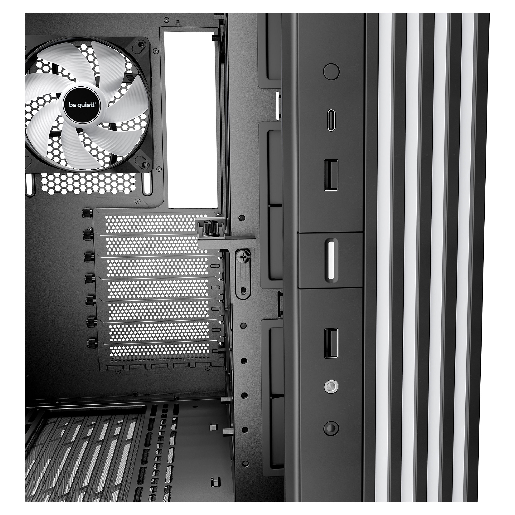 Kasë Midi be quiet! Light Base 600 LX – Zezë - 6