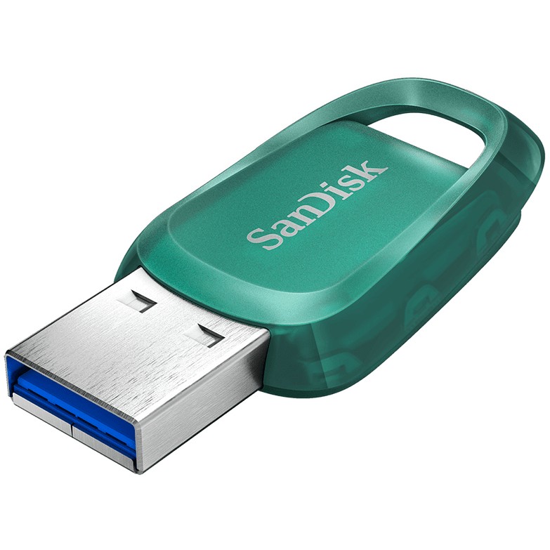 USB Flash Drive STICK 512GB SanDisk Ultra Eco USB 3.2 intern - Gjelbër - 1