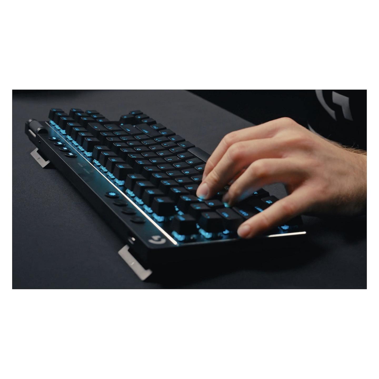 Tastierë Gaming Logitech G PRO X TKL LIGHTSPEED / TKL / Mekanike / Tactile Switches / QWERTZ / Wireless & Bluetooth / USB - Zezë - 7