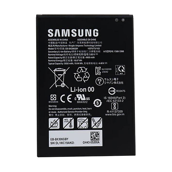 Bateri të vogla Samsung Galaxy Tab Active5 - Zezë - 1