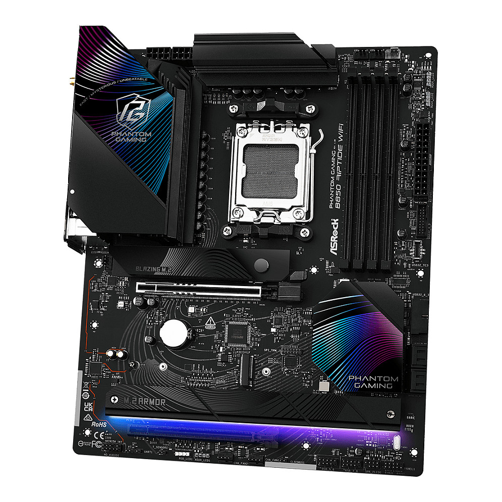 Pllakë Amë AMD AM5 ASROCK B850 Riptide WiFi / DDR5 / ATX / HDMI - 5